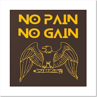 Eagle - No Pain No Gain Posters and Art